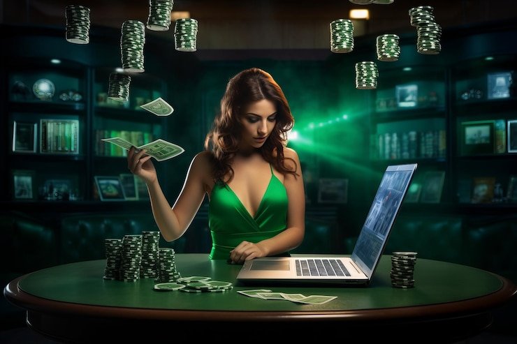 Gambaran konsep enkripsi data digital yang diterapkan oleh platform hiburan online